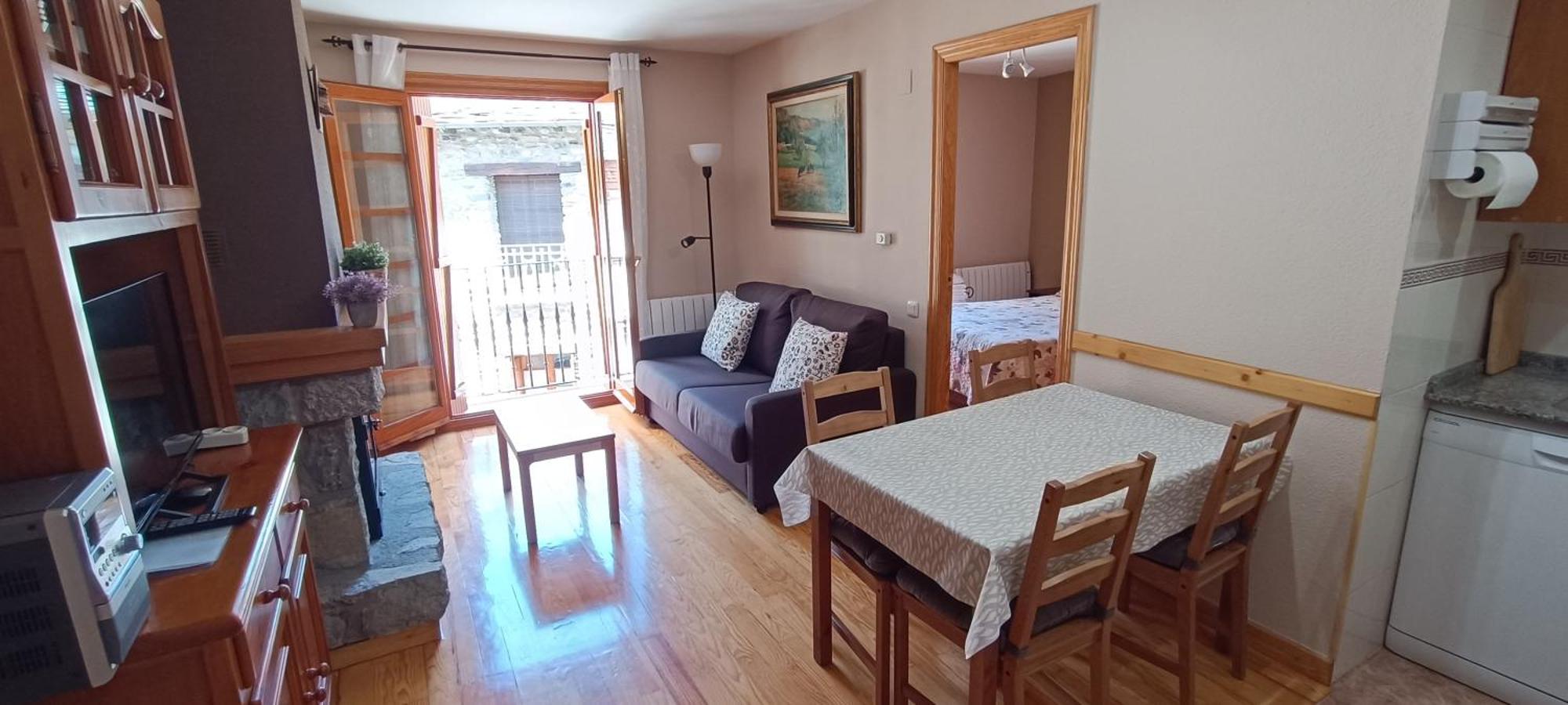 Apartamento El Refugio De Sara Benasque Dış mekan fotoğraf